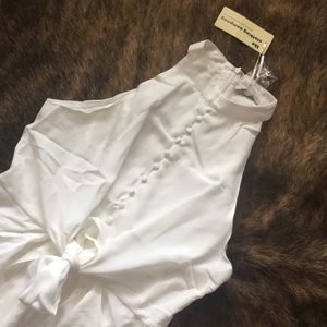 Super cute white romper